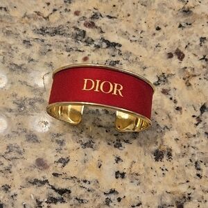 Upcycled DIOR Ribbon Cuff